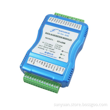 0-5V to RS232 Converter, 8-CH 0-5V Analog Input to RS485 Converter (SYAD 08)